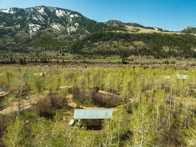 View of mountain backdrop