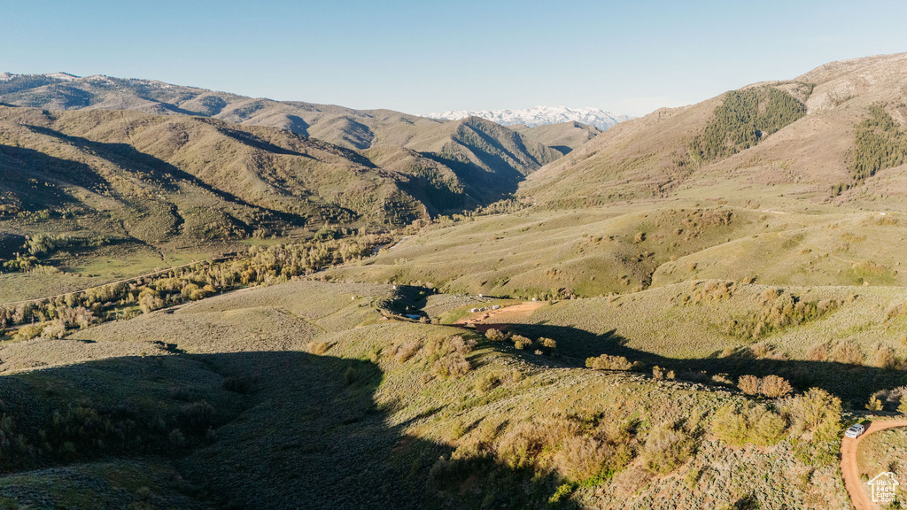 View of mountain backdrop