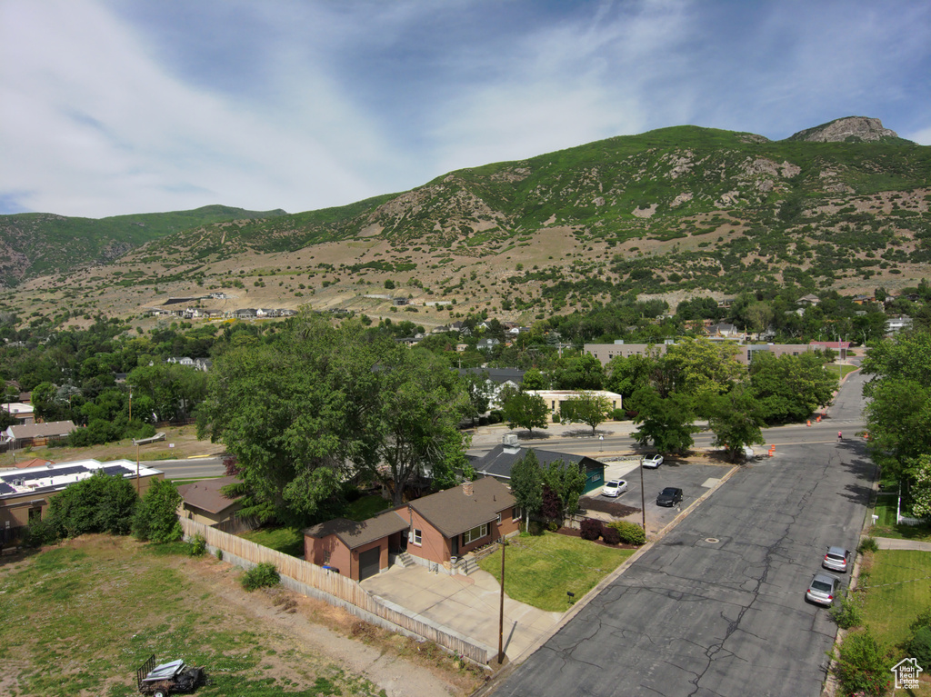 View of mountain backdrop