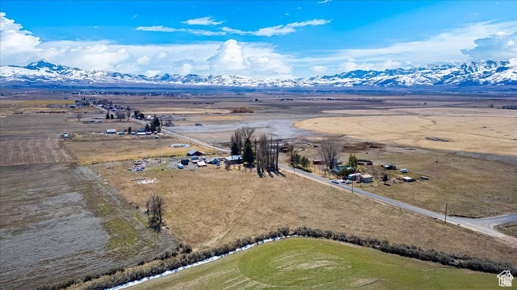 View of rural area with mountains