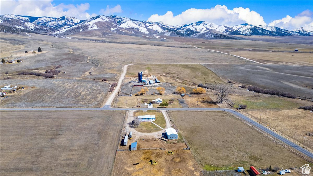 View of rural area with mountains