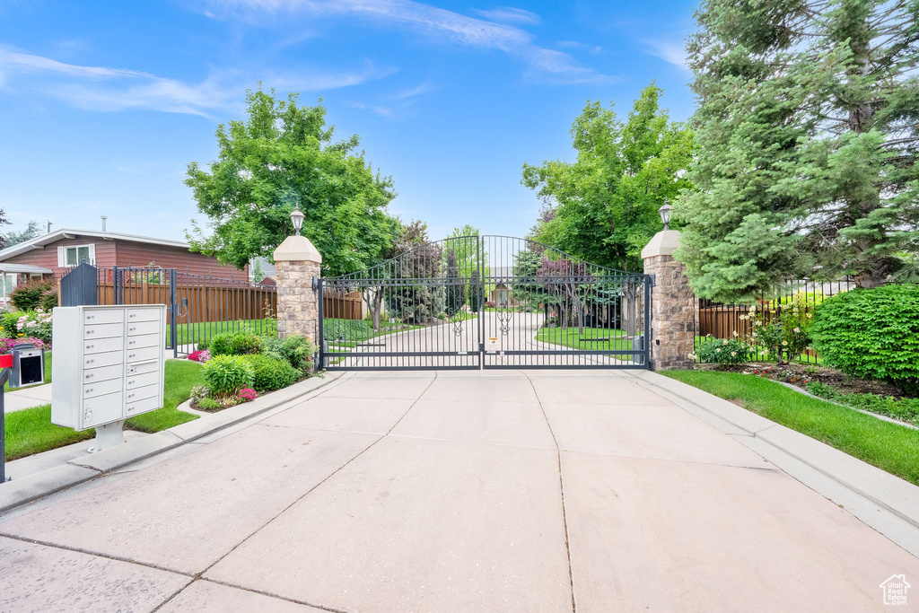 View of gate