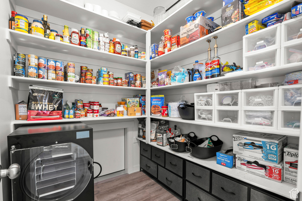 View of storage area