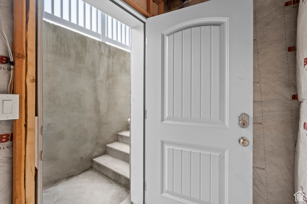 View of staircase