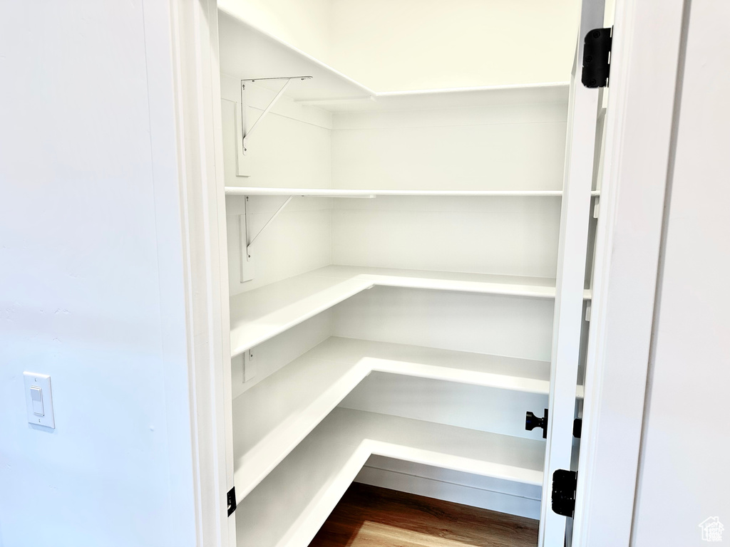 View of storage area