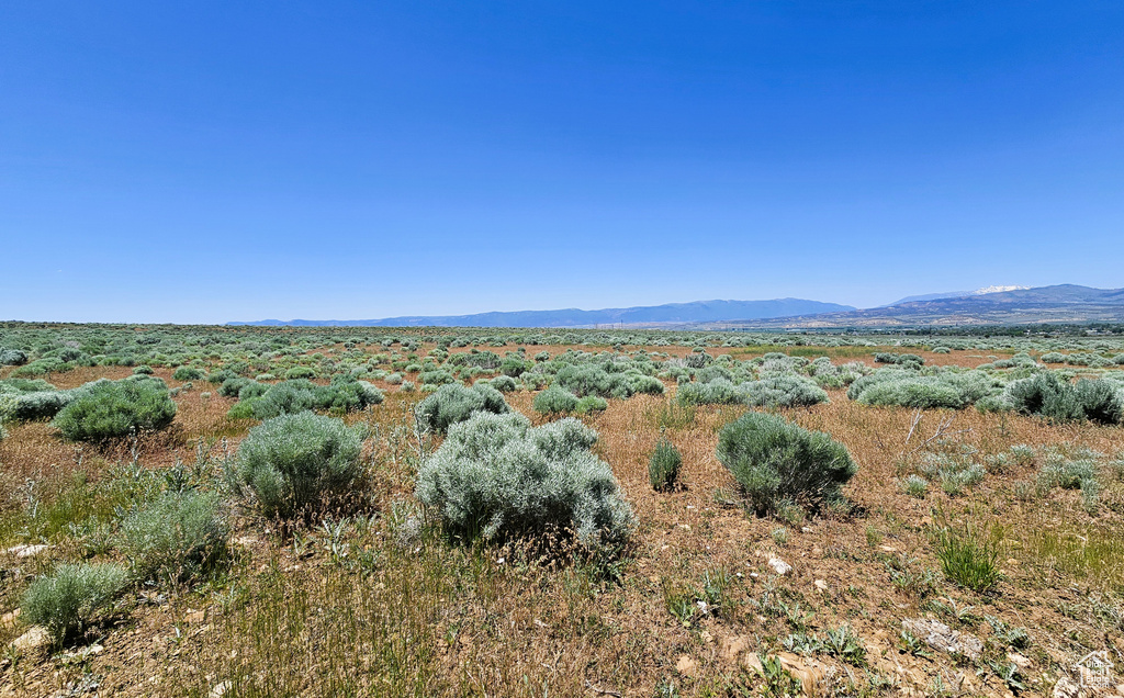 View of mountain backdrop