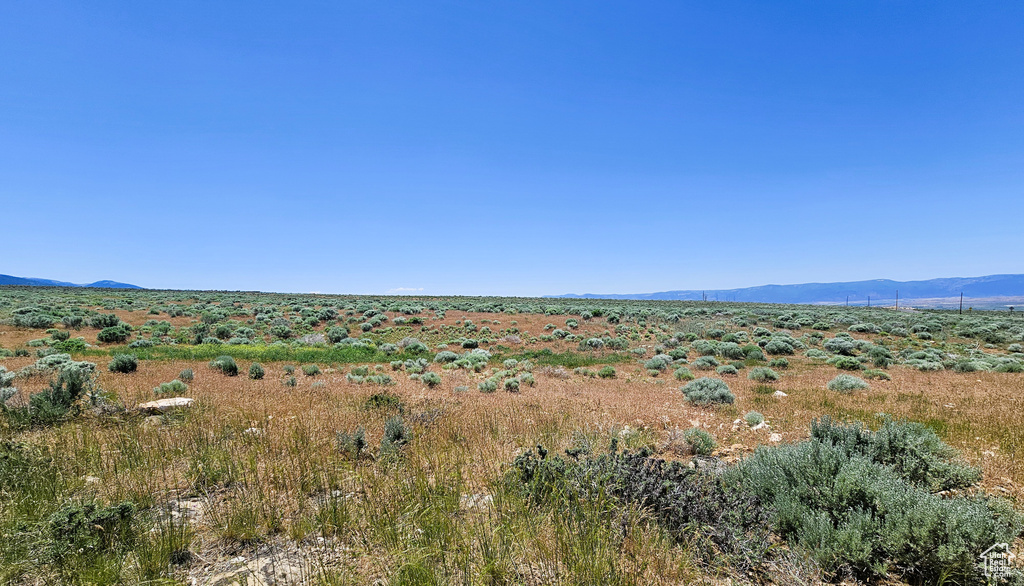View of mountain backdrop