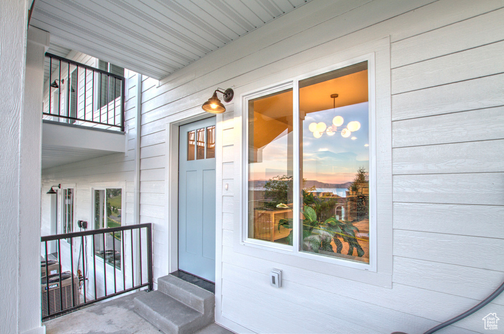 View of property entrance
