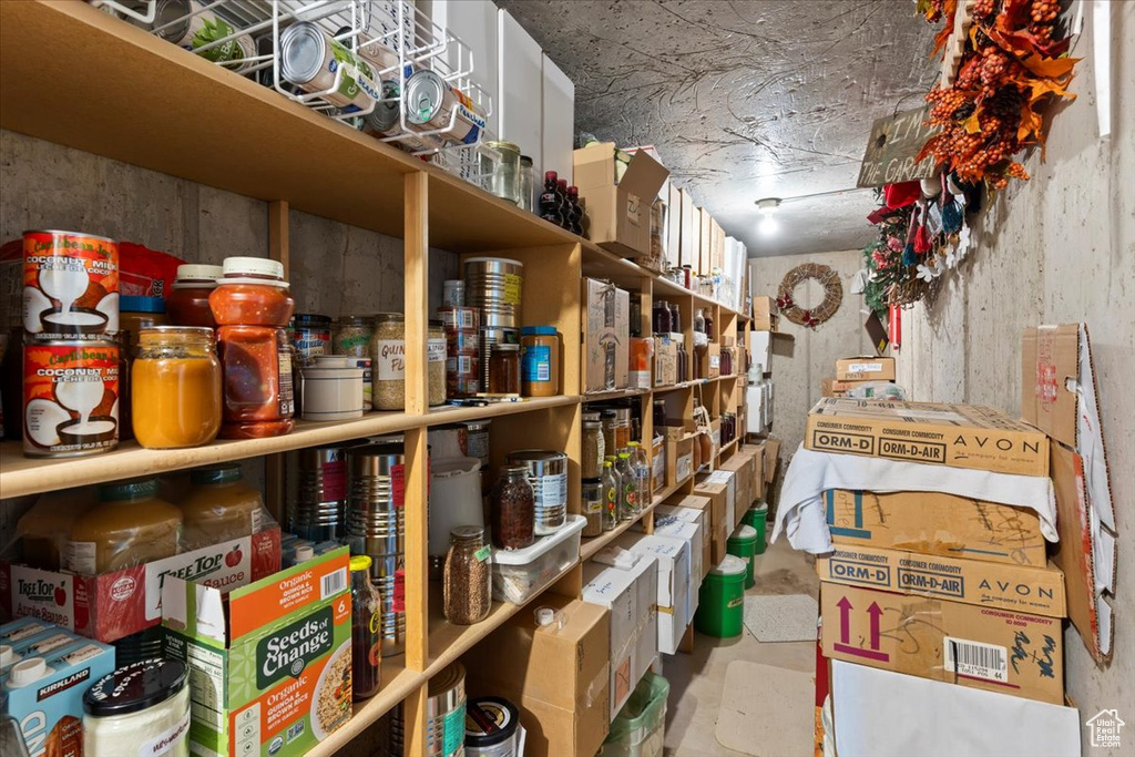 View of storage room