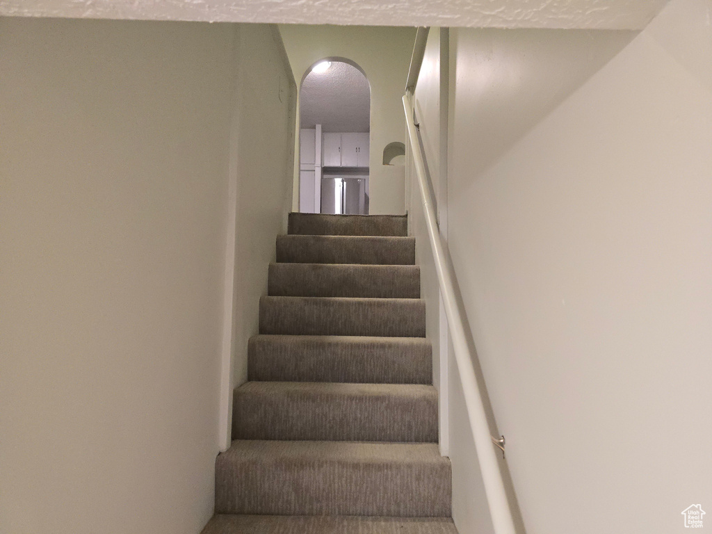 View of stairway