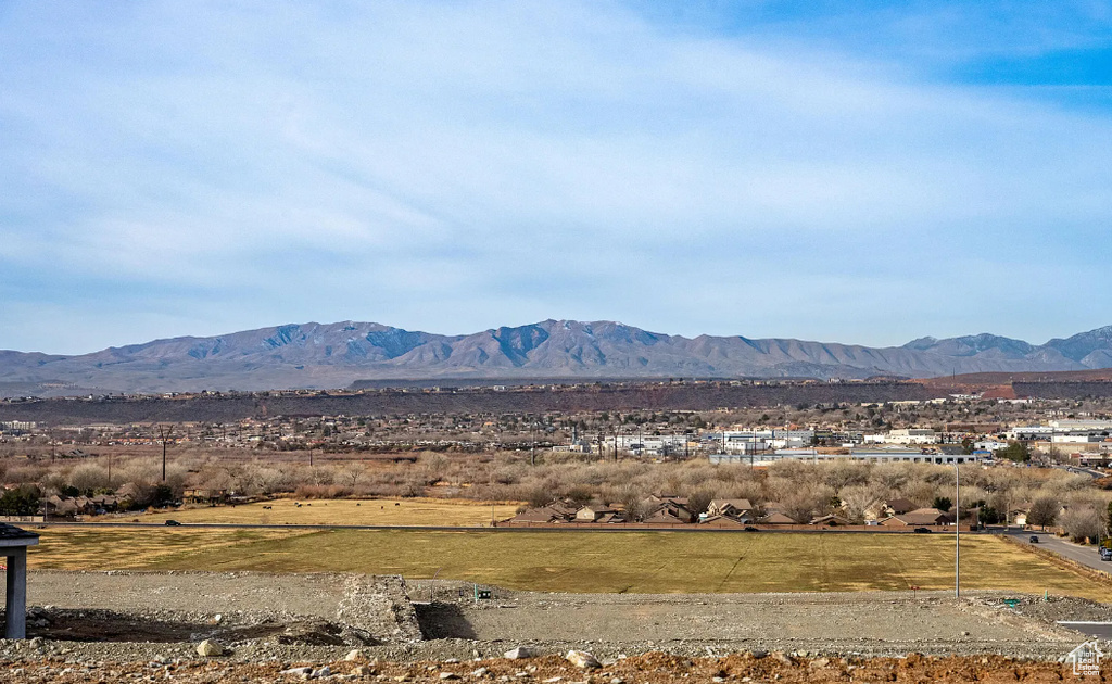 View of mountain backdrop