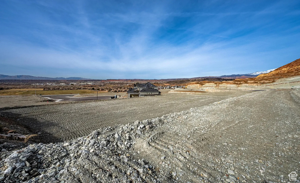 View of property location with a mountainous background