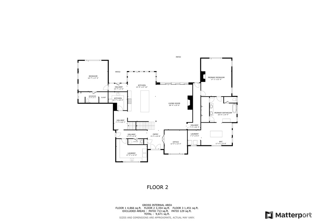 View of room layout