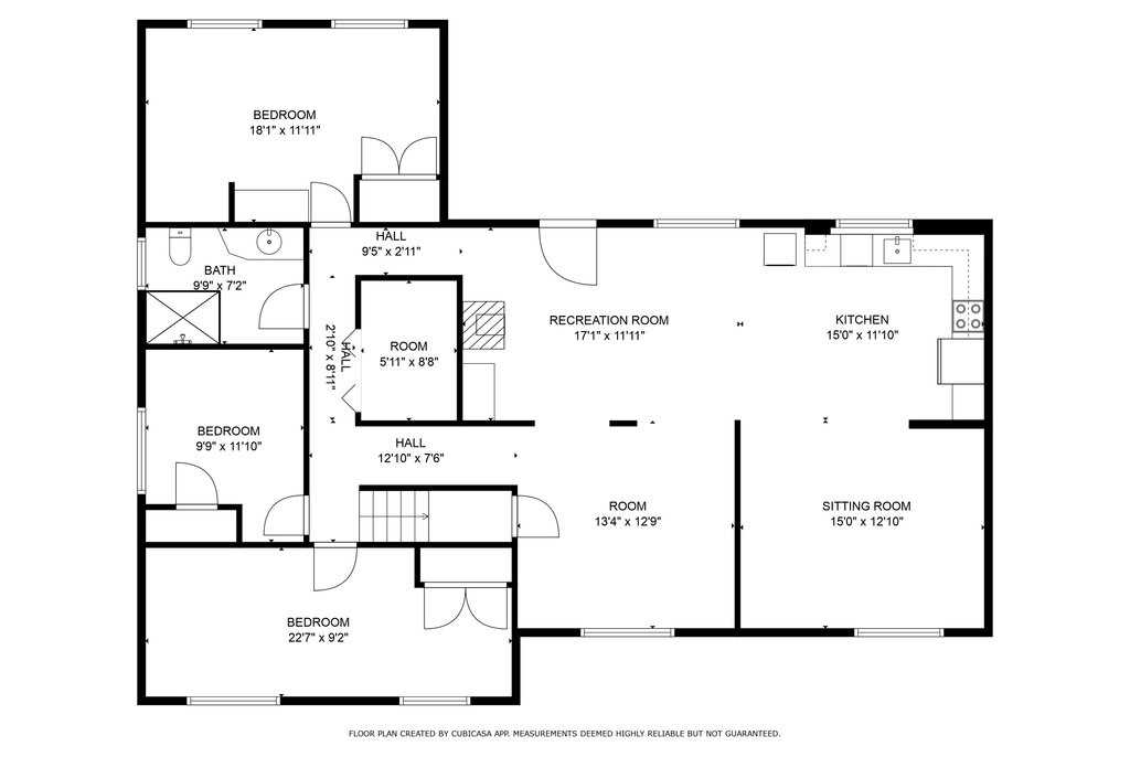 View of home floor plan