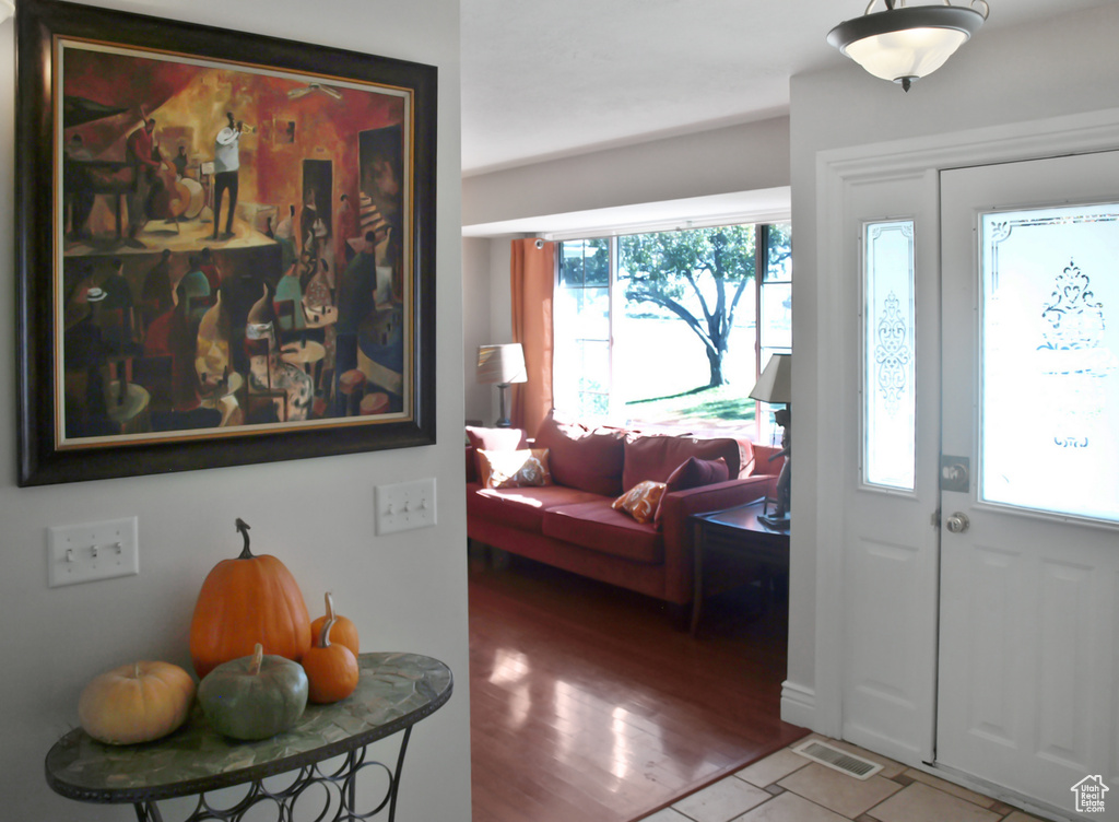 View of foyer