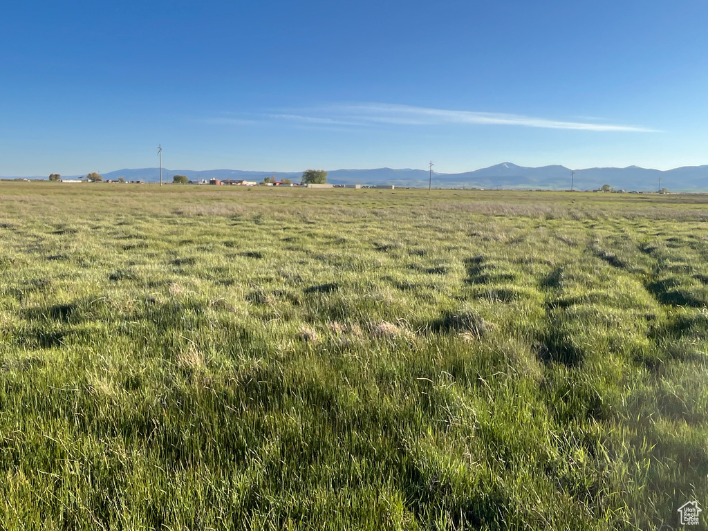 Mountain view featuring rural landscape