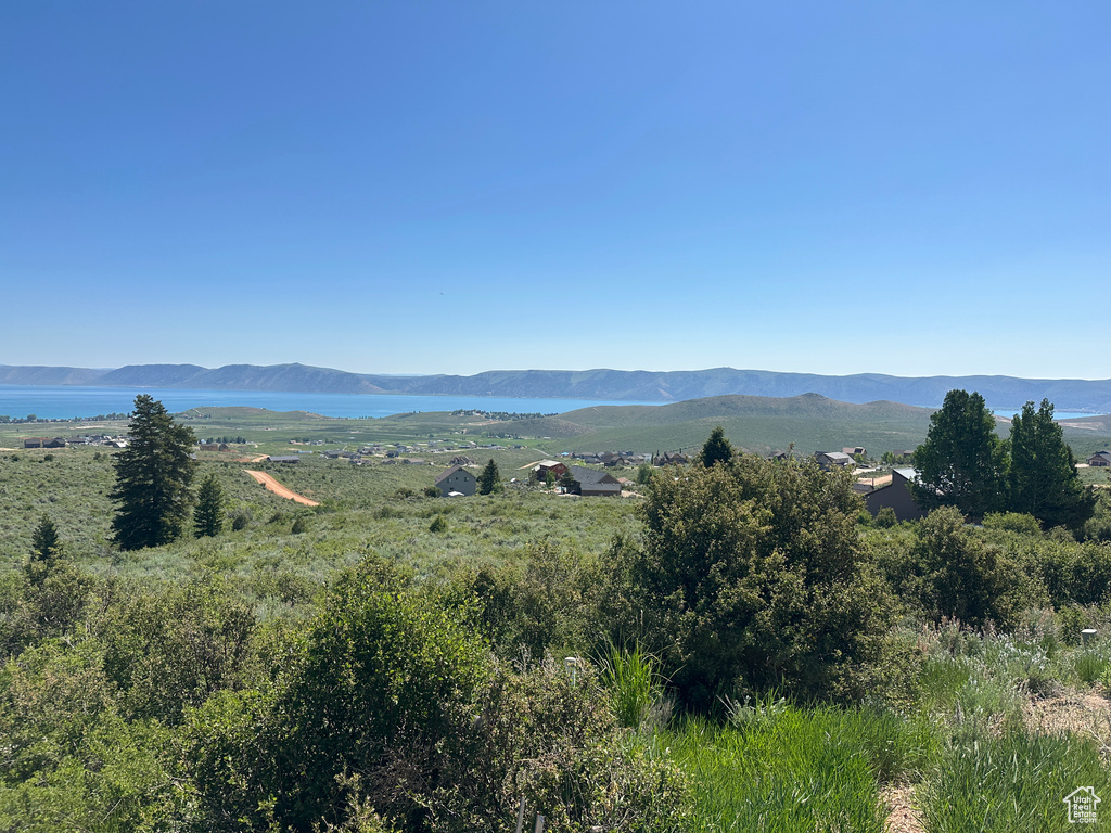 View of mountain backdrop