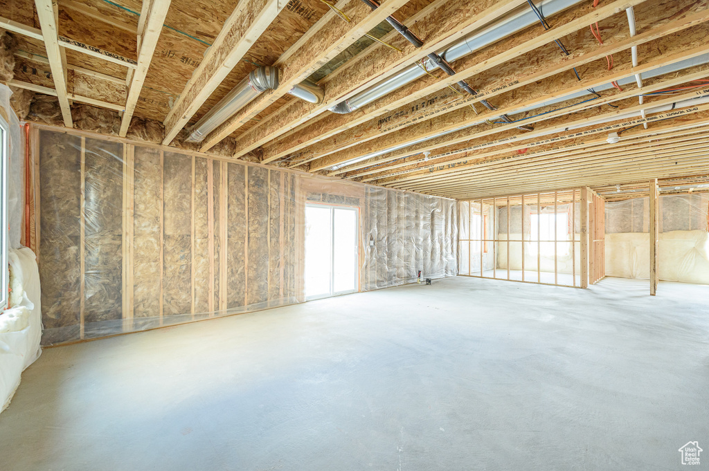 View of basement