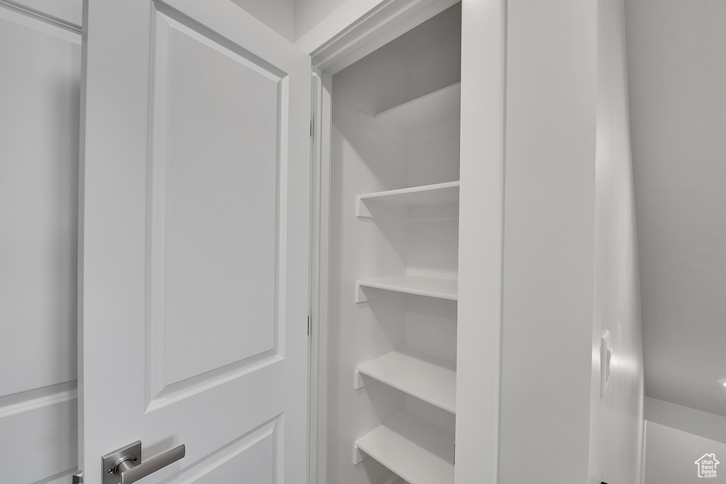 View of closet