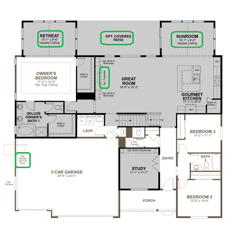 Room layout