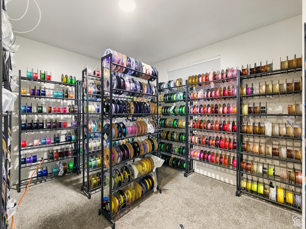 View of storage room