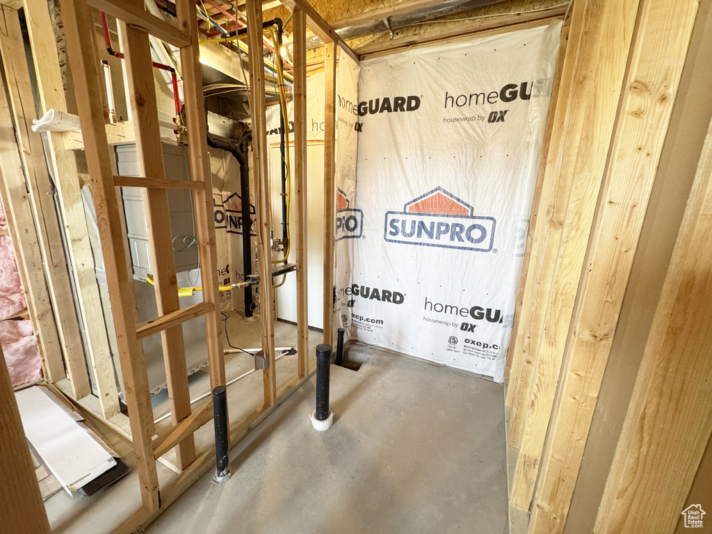 View of utility room