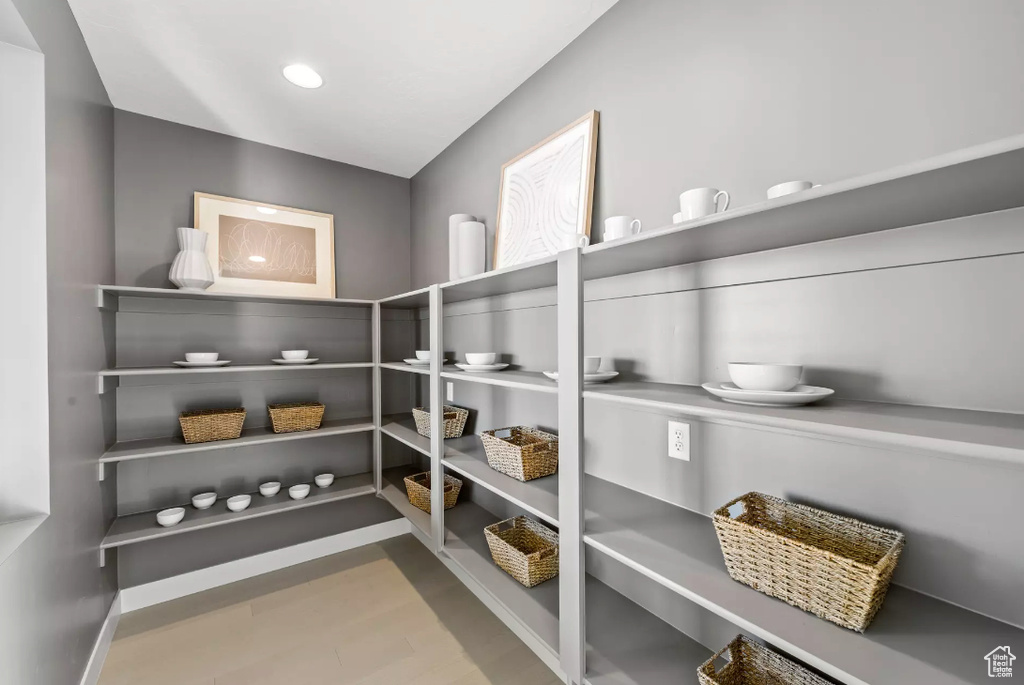 View of storage area