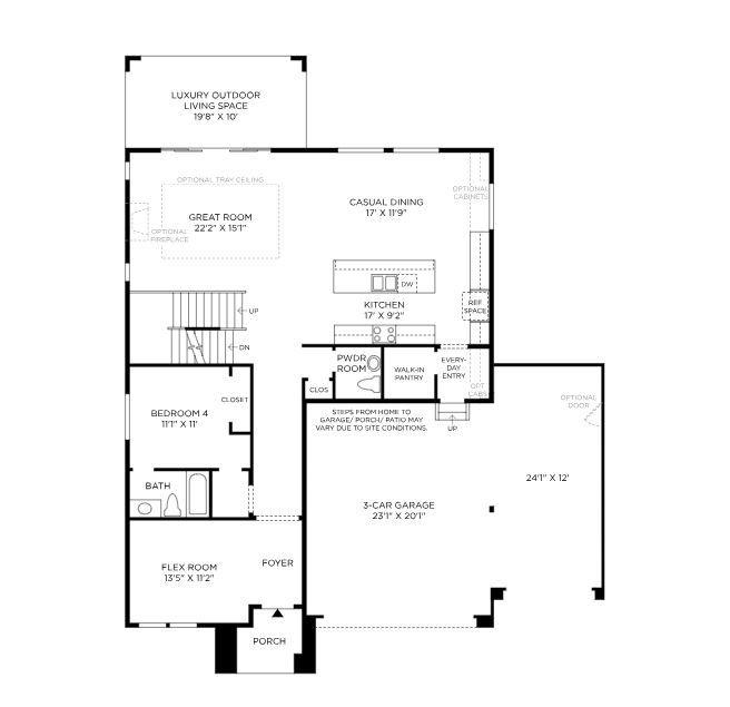 Property floor plan