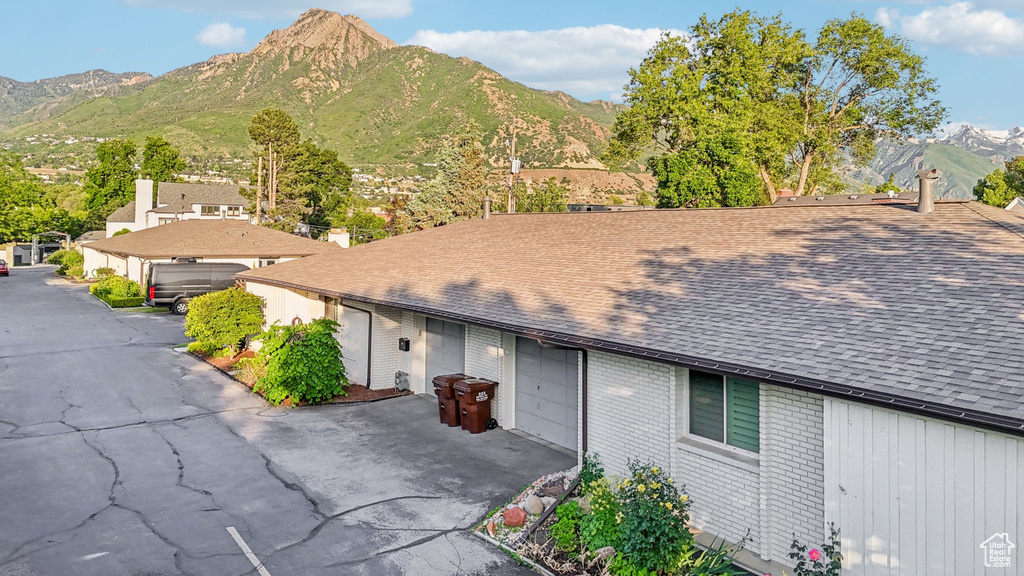 View of mountain backdrop