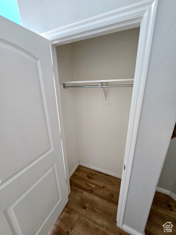 View of closet