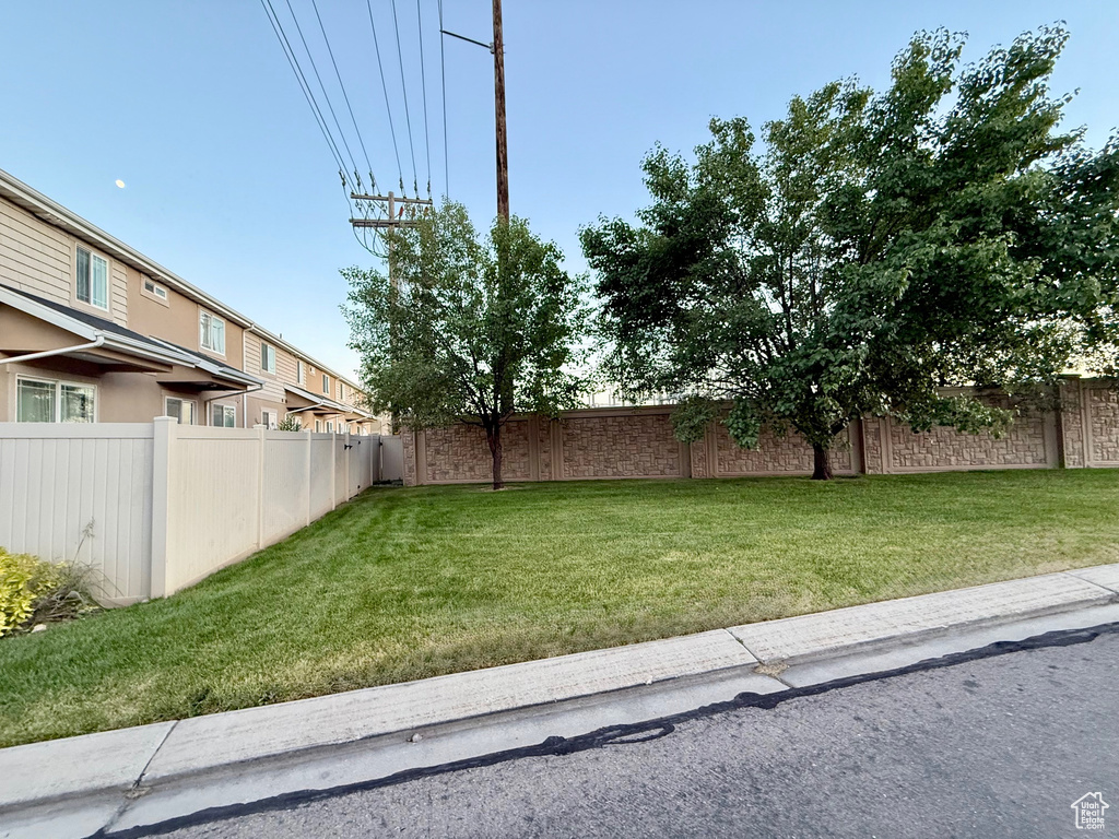 View of yard