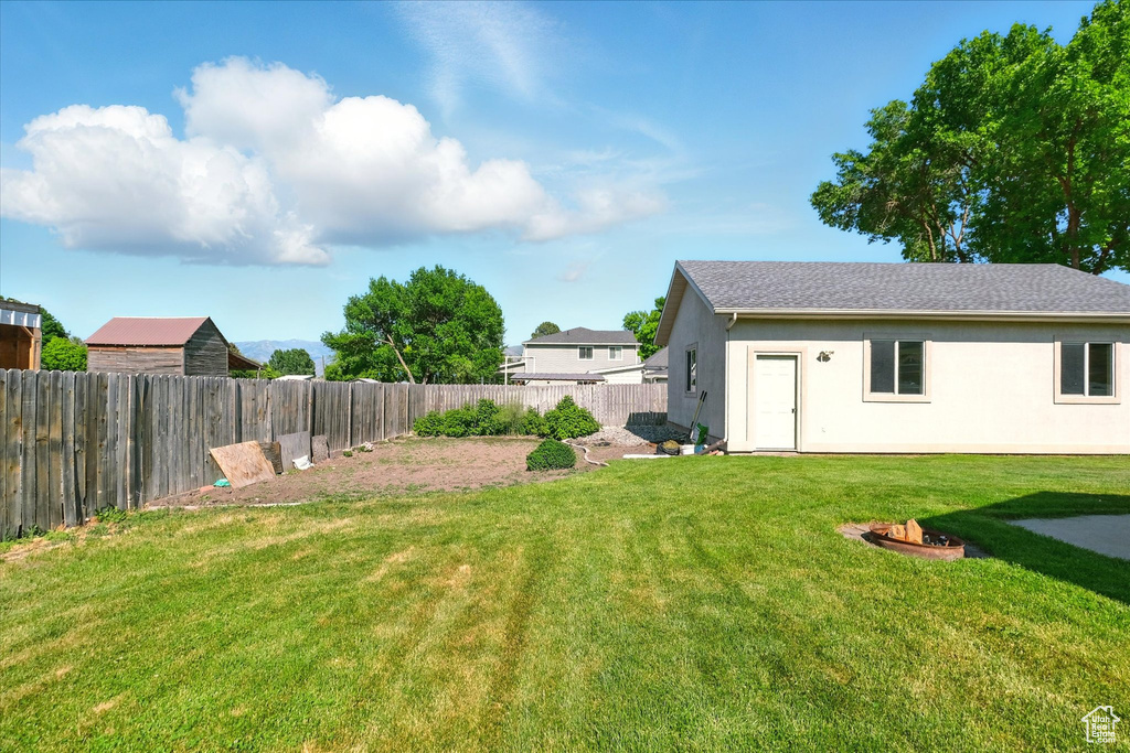View of yard
