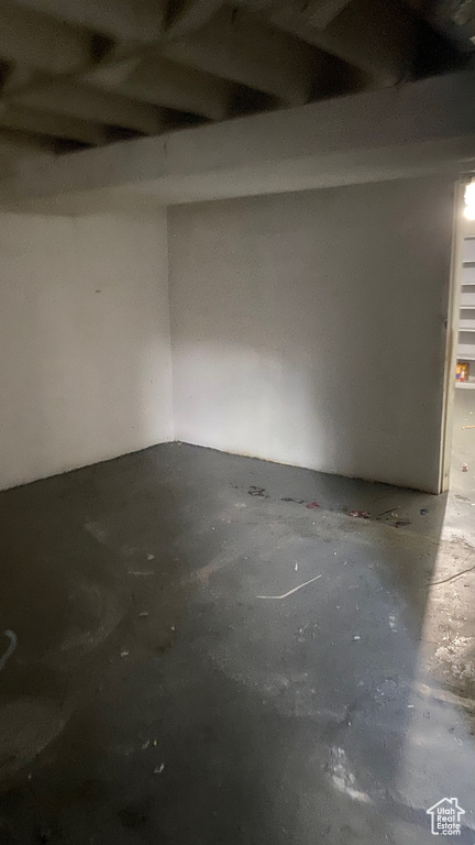 View of basement