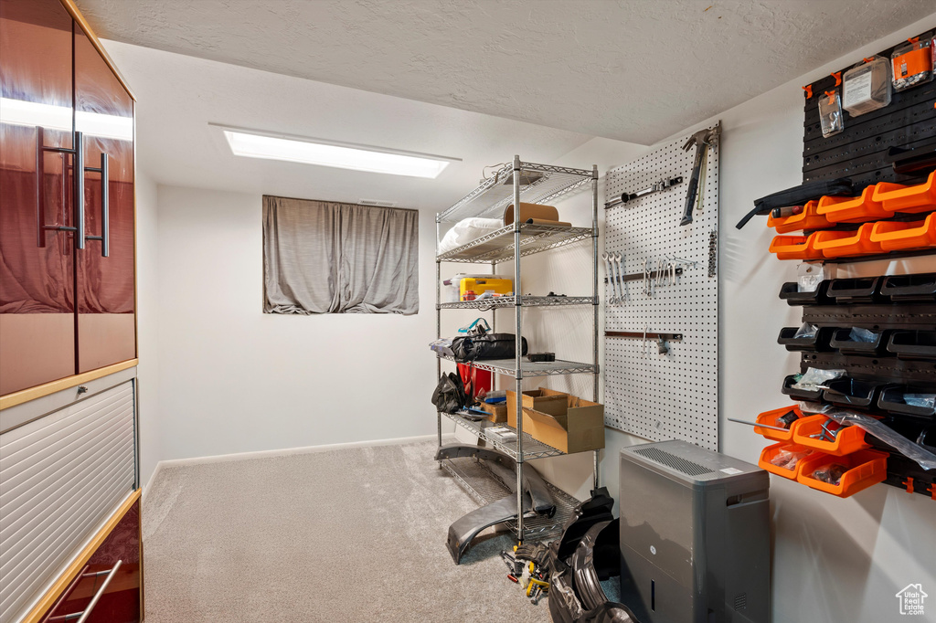 View of storage area