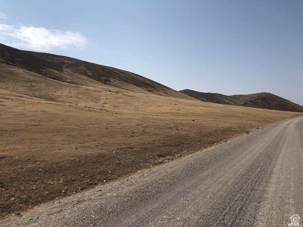 View of mountain background