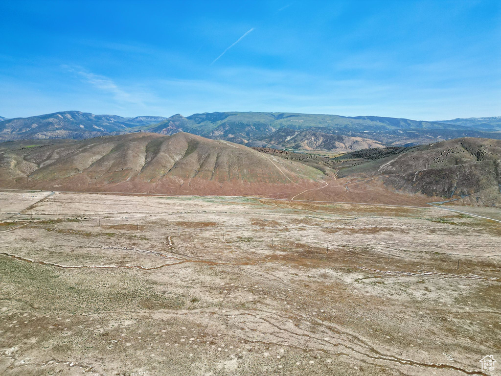 View of mountain backdrop