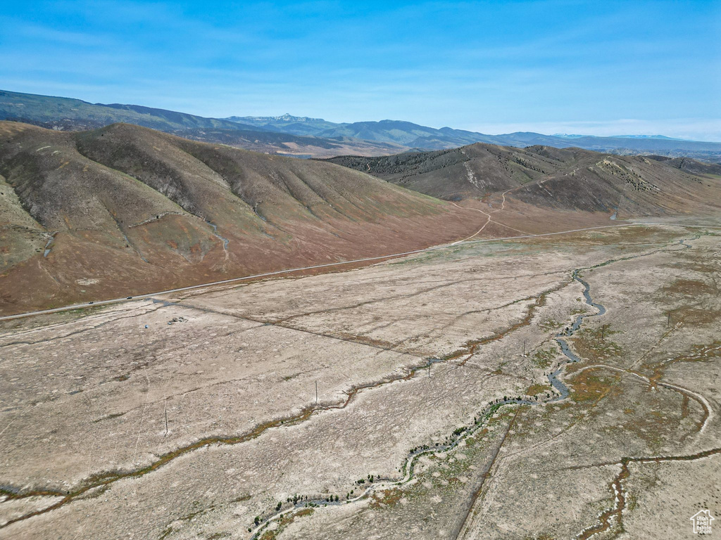 View of mountain background