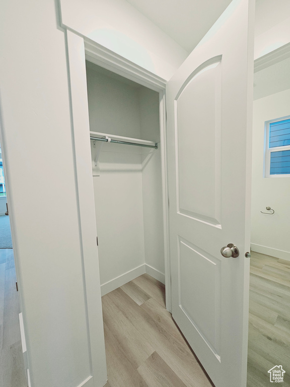 View of closet