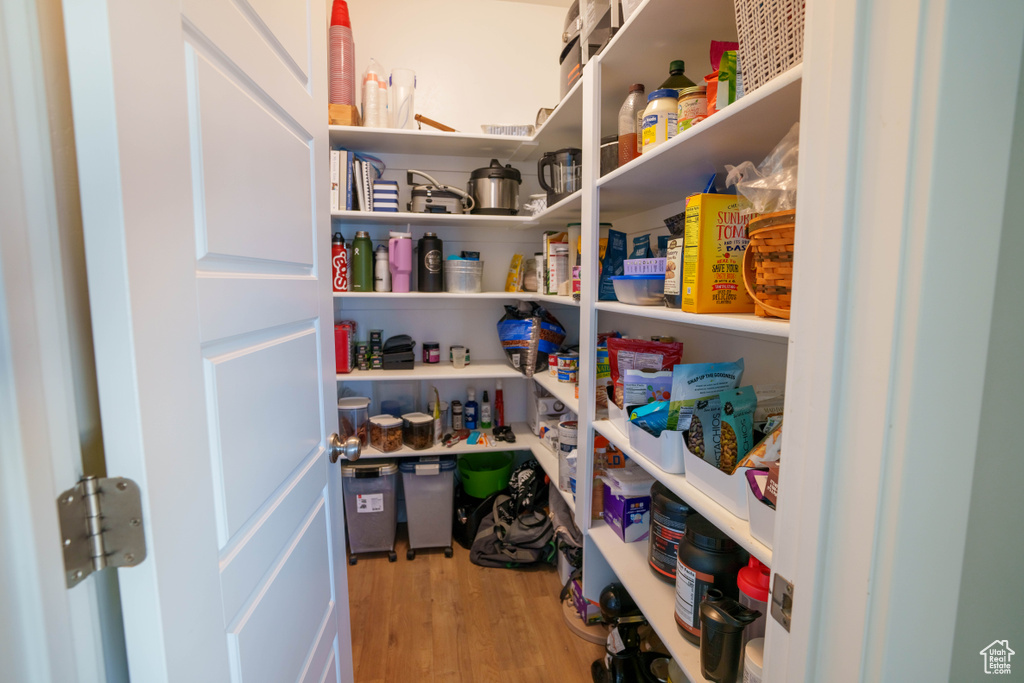 View of storage area