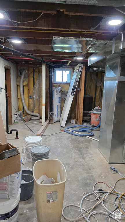View of basement
