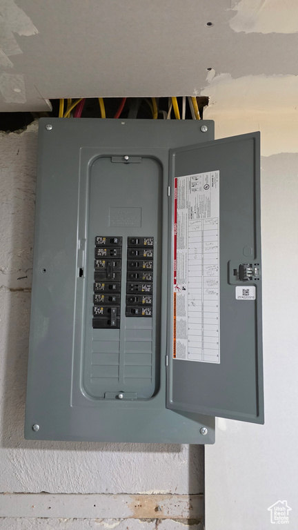 Utilities featuring electric panel