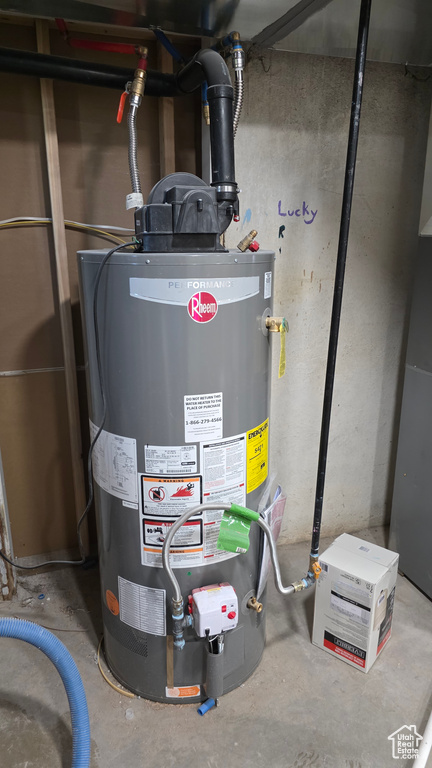 Utilities featuring water heater