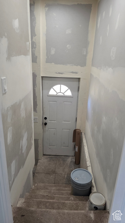 View of doorway to outside