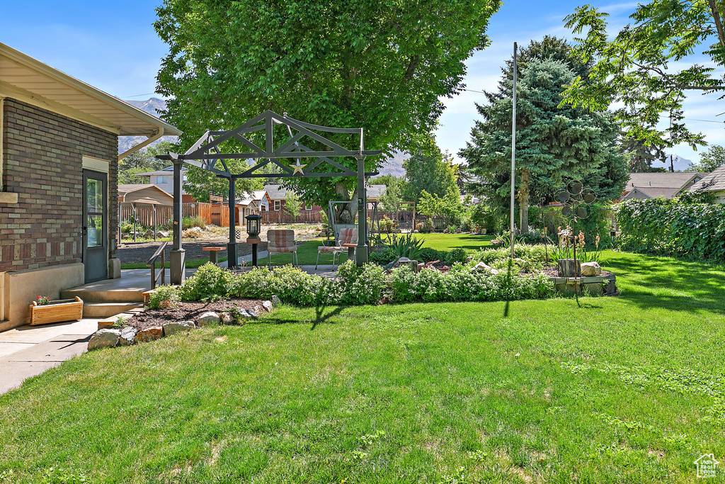 View of yard