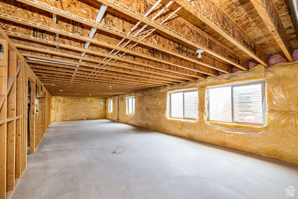 View of basement