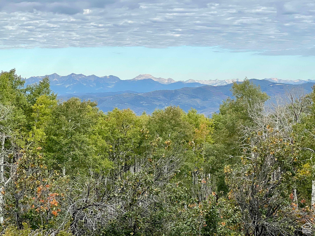 View of mountain backdrop