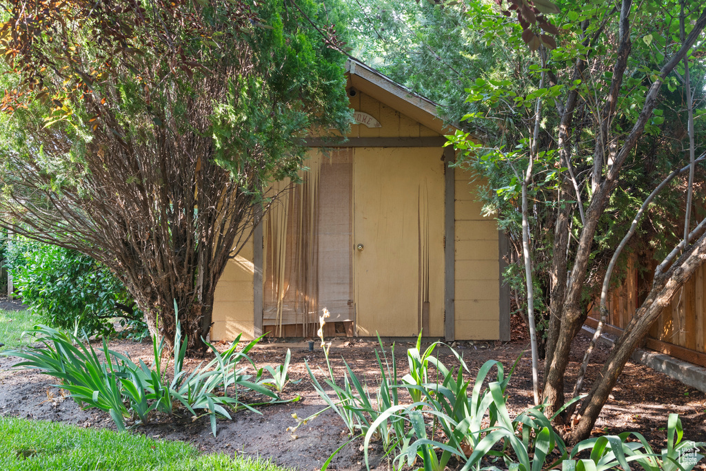 View of shed
