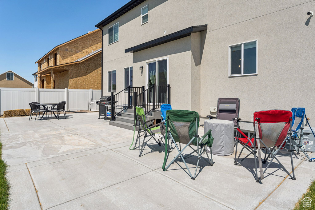 View of patio / terrace featuring area for grilling