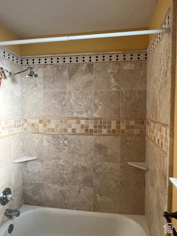 Bathroom with bathtub / shower combination