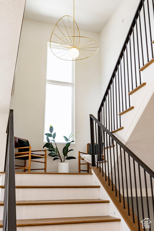 View of staircase